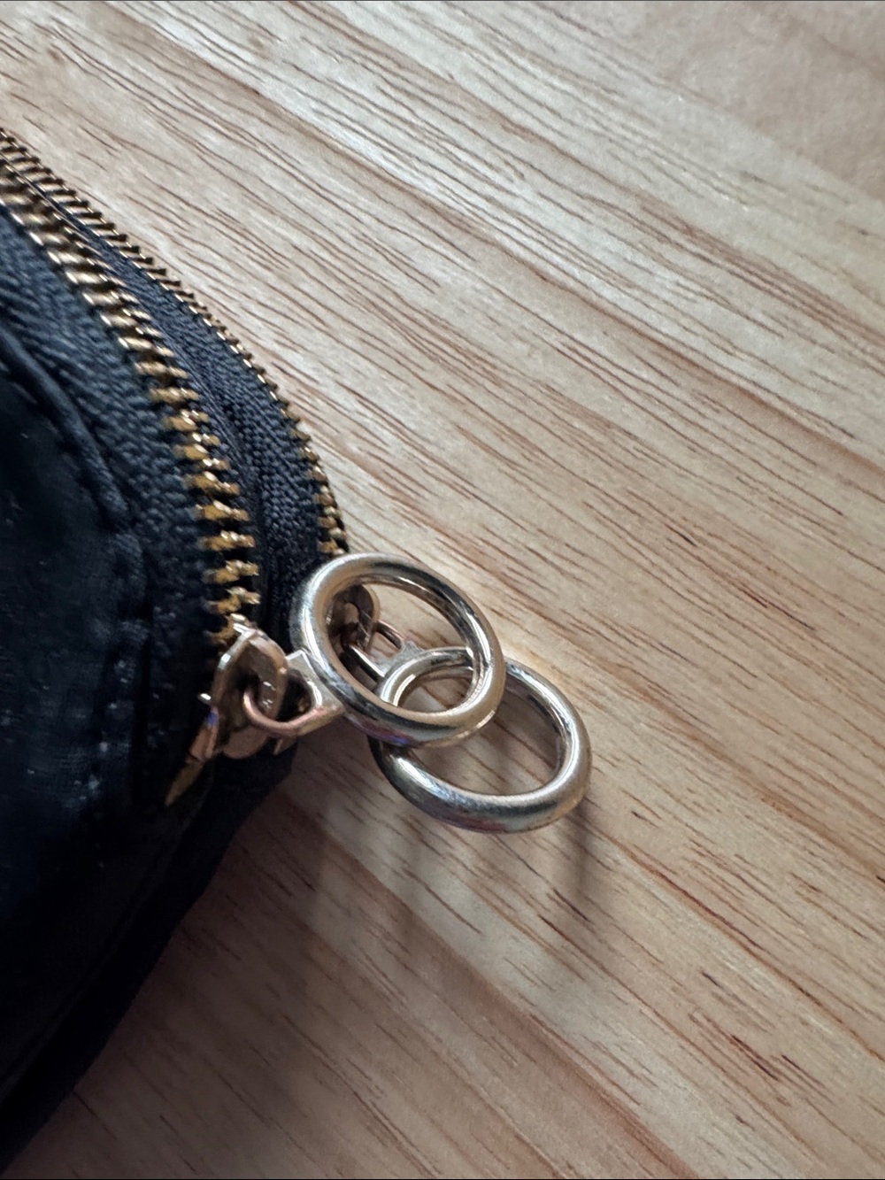 Lululemon Black Wristlet Clutch with Silver Logo Accent - Picture 5 of 12